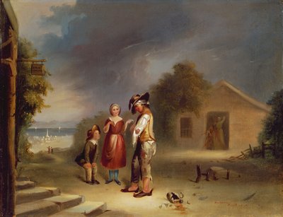 Il destino degli ubriachi, 1845 da Robert Scott Duncanson